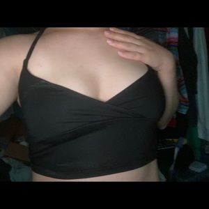 Black Crop Top